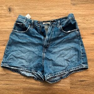 Classic Blue Denim Women's Shorts